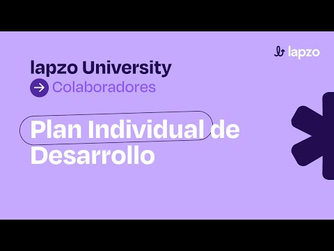 Plan Individual de Desarrollo