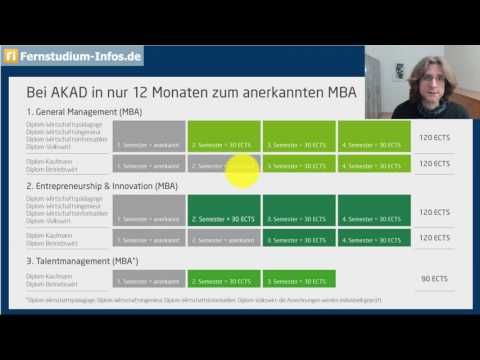 AKAD: In zwölf Monaten zum MBA