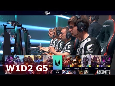 Origen vs G2 eSports | Week 1 Day 2 S9 LEC Summer 2019 | OG vs G2 W1D2