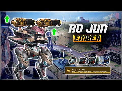 [WR] 🔥 Ember (buffed) Ao Jun - Gameplay | War Robots