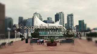 Sarantos We Accept The Love We Think We Deserve Lyric Video - new 80s rock song