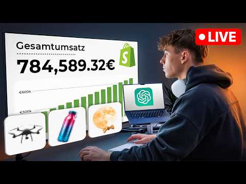 Watch me find €1000/day dropshipping products LIVE with AI