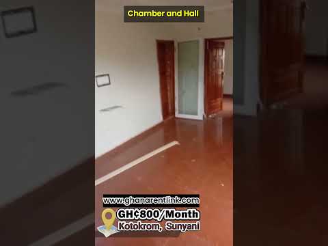 Chamber & Hall for Rent at Kotokrom, Sunyani – GH¢800/Month