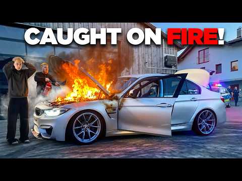 My 700HP Singleturbo M3 F80 CAUGHT ON FIRE! (First Test Gone Wrong)