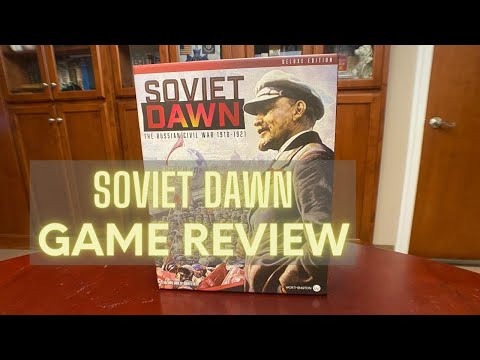 Soviet Dawn -- Russian Civil War Game Review