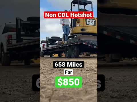 🤑 #Hotshot Money #3 Get your #CDL #otr #trucking #truckingvlog