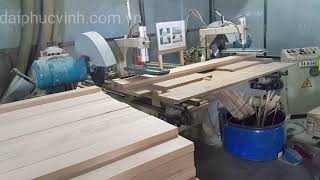 Máy cắt 2 đầu ray trượt