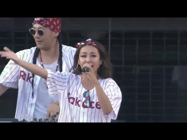 【試合前】MUNEHIROさんが「イケてるFUJITA」を熱唱!! 2016/8/13 E-F