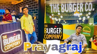 The nice palce for burger lovers in allahabad | The Burger Company prayagraj | Mranasloveboi Vlog