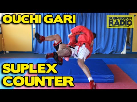 How to do a SUPLEX Counter for Ouchi Gari | Judo Sambo