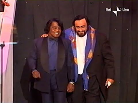 James Brown & Luciano Pavarotti - It's A Man's World (unedited)