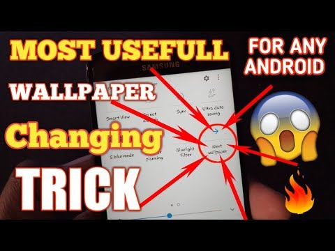 Most Usefull Wallpaper Changing trick | Any Android Smartphone 😘😘😘 Video