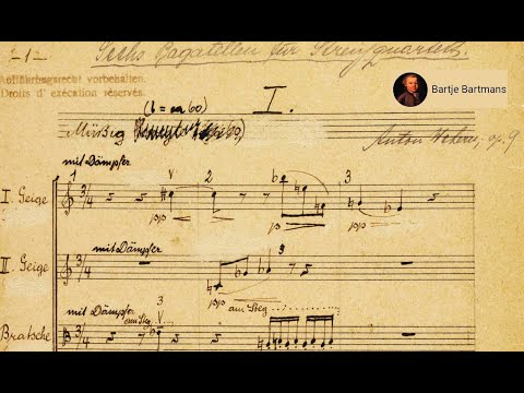 Anton Webern - 6 Bagatellen, Op. 9 (1913)
