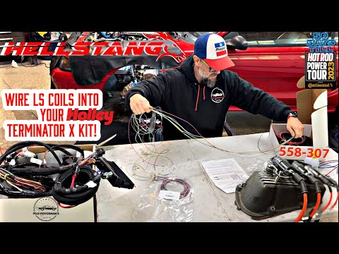 Holley 558-307 Universal Coil On/Near Plug ignition harness- How To wire it into the Terminator X!