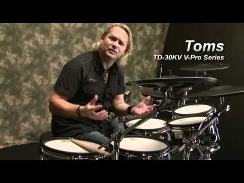 TD-30KV V-Drums Sound Demo, Expressiveness Performed by Dirk Brand