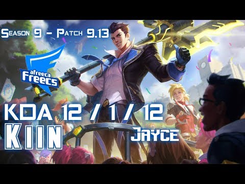 AFs Kiin JAYCE vs AATROX Top - Patch 9.13 KR Ranked