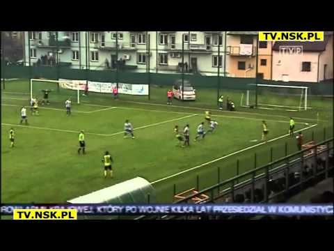 tv.nsk.pl 2013-11-09 Siarka Tarnobrzeg - Pogoń Siedlce 4-1 (1-1) skrót bramki relacja konferencja