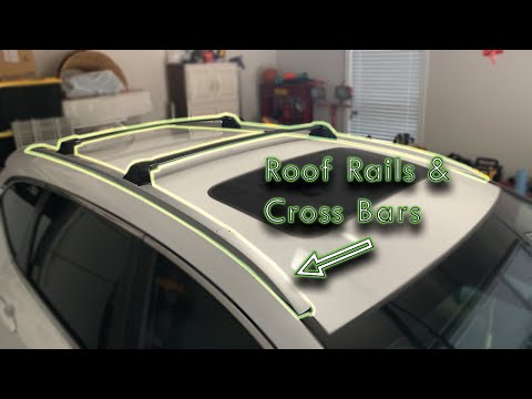 How To Install Roof Rails & Cross Bars On Your 2017-2022 Honda CR-V