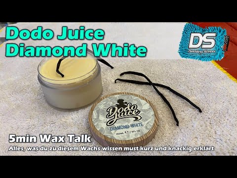 Car waxes in 5 minutes: Dodo Juice Diamond White – natural hard wax for light paints