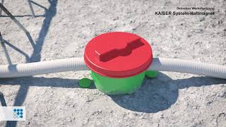 B² Werksfertigung - System Haftmagnet - Installation