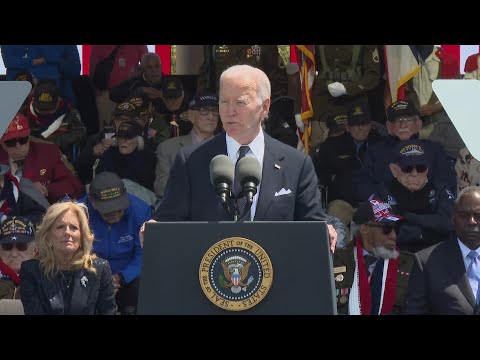 In Normandy, Biden pays tribute to D-Day 'heroes' | AFP