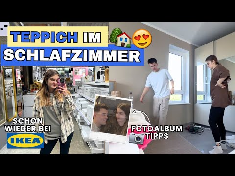 TEPPICH im SCHLAFZIMMER 😍 Start von unserem FOTOALBUM 📷| Hans&Wika