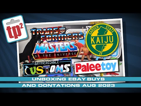 Unboxing eBay buys and donations August 2023 - Toy Polloi Two