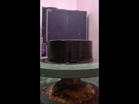 1pound simple chocolate cake design ❤️ eggless chocolate cake ❤️🎂