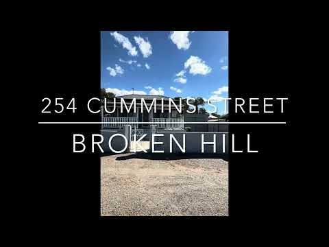 254 Cummins Street, Broken Hill, NSW 2880, 2房, 1浴, House