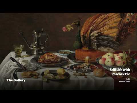 The Gallery - Still Life with Peacock Pie / 1627 / Pieter Claesz
