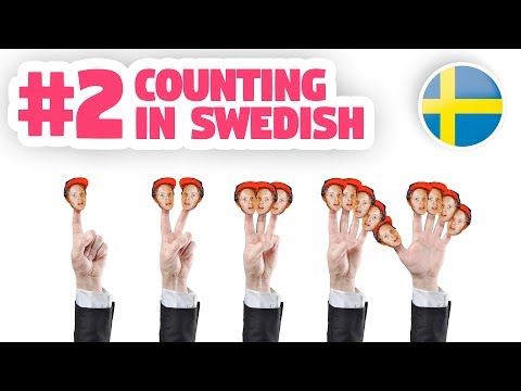 LET'S LEARN SWEDISH | Counting 1-100