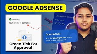 Google AdSense Payment Profile Green Tick For Approval in 2025