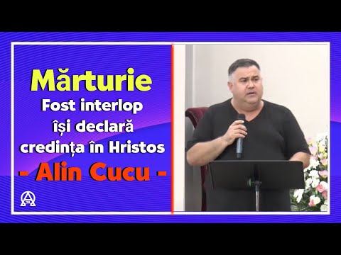 Fost interlop își declară credința în Hristos - Mărturie | Alin Cucu