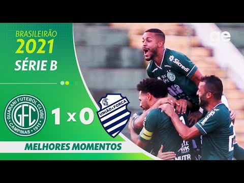 Gols e lances de Guarani x CSA