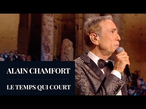 ALAIN CHAMFORT :  "Le Temps Qui Court"  by Alain Chamfort Et Edgar Moreau  - Live [HD]