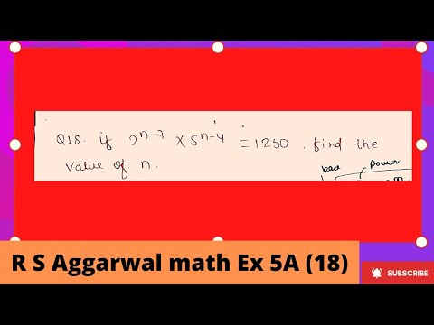 If 2^n-7  × 5^n -4 = 1250, find the value of n