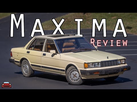 1984 Nissan Maxima Review - A 6 Cylinder, Rear Wheel Drive Sedan From The 80's!