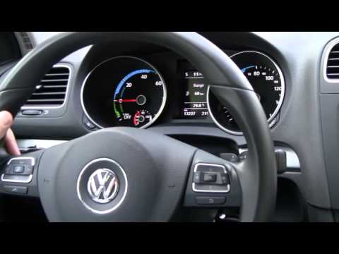 Volkswagen Golf Blue-e-Motion. Modelo 2009. Presentación en Madrid