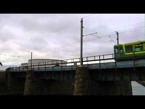 8300 class Dart train - Northbound to Shankill