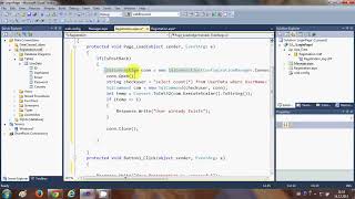 ASP NET Tutorial 4  How to Create a Login website   Connecting Database to Registration Page