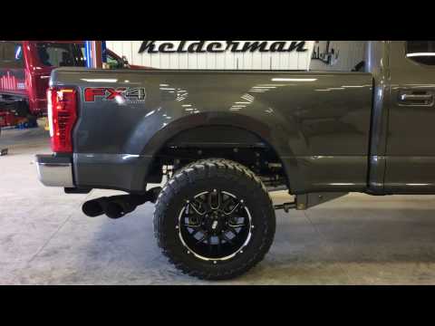 Kelderman 2017+ Ford Super Duty 4-Link Rear Air Suspension Raise & Lower