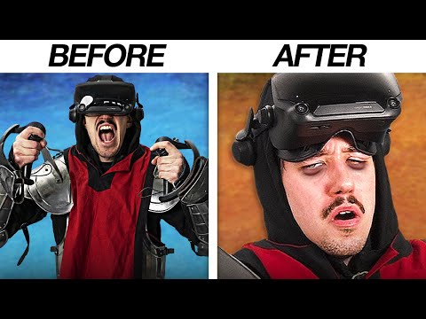 VR Schlacht in Ritterrüstung