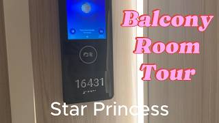 Star Princess tour of Balcony room 16431 Apr 2026