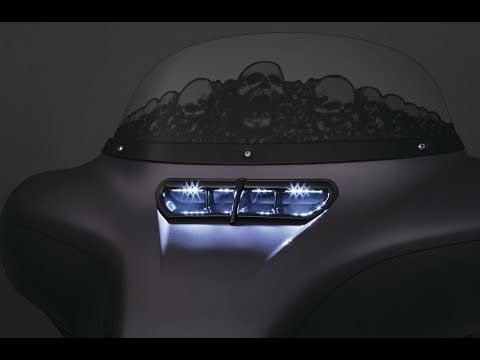 L.E.D. Fairing Vent Accent by Kuryakyn
