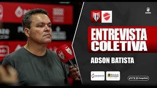 ⚫🔴 AO VIVO - Entrevista Coletiva com Adson Batista pós jogo: Atlético Goianiense  X  Vila Nova