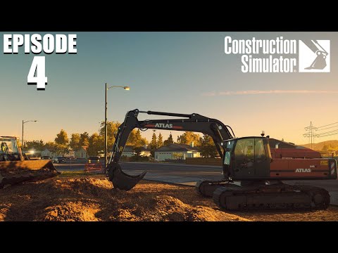 CONSTRUCTION SIMULATOR (2022) PS5 - Episode 4: PIPE WORK
