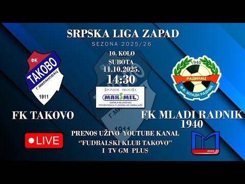 FK Takovo - FK Mladi radnik 1940