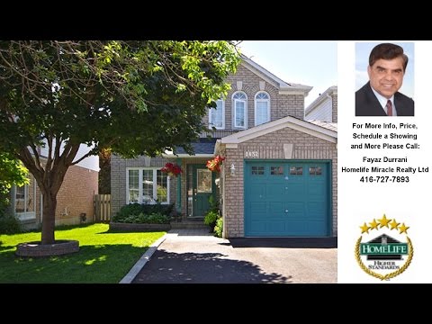 1432 Major Oaks Road, Pickering, Ontario Presented by Fayaz Durrani.