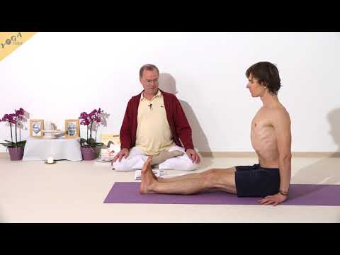 Langsitz Yogastellung - Yoga Asana Lexikon
