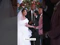 The wedding officiant speaking on behalf of the bride and groom!  Funny moment #weddingmoments